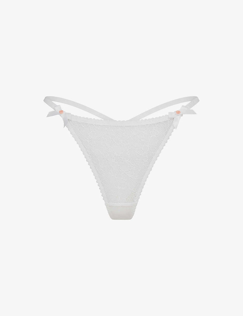 AGENT PROVOCATEUR Lorna Mid-rise Lace Thong 3 AGENT PROVOCATEUR Lorna Mid-rise Lace Thong