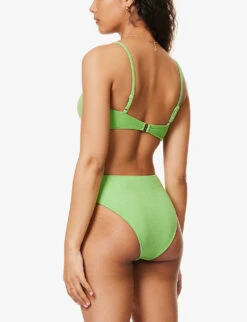 Faithfull The Brand Adara Scoop-neck Bikini Top -Sweaty Betty Store R04135587 KIWIFRUIT ALT03
