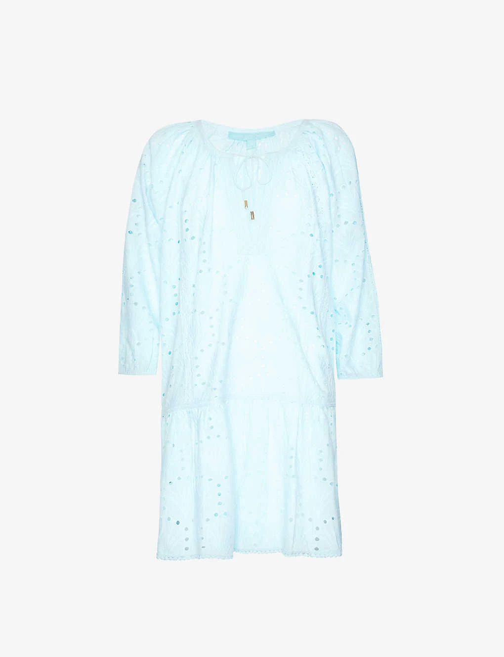 Melissa Odabash Ashley Scalloped-hem Cotton Kaftan 3 Melissa Odabash Ashley Scalloped-hem Cotton Kaftan