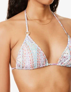 Melissa Odabash Malta Halterneck Bikini Top -Sweaty Betty Store R04139927 ARTEMIS ALT04
