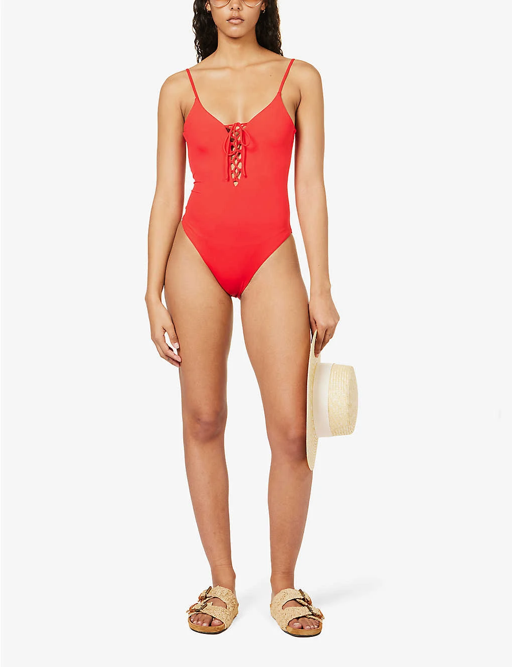 Melissa Odabash Nerano Lace-up Swimsuit 4 Melissa Odabash Nerano Lace-up Swimsuit - Image 2