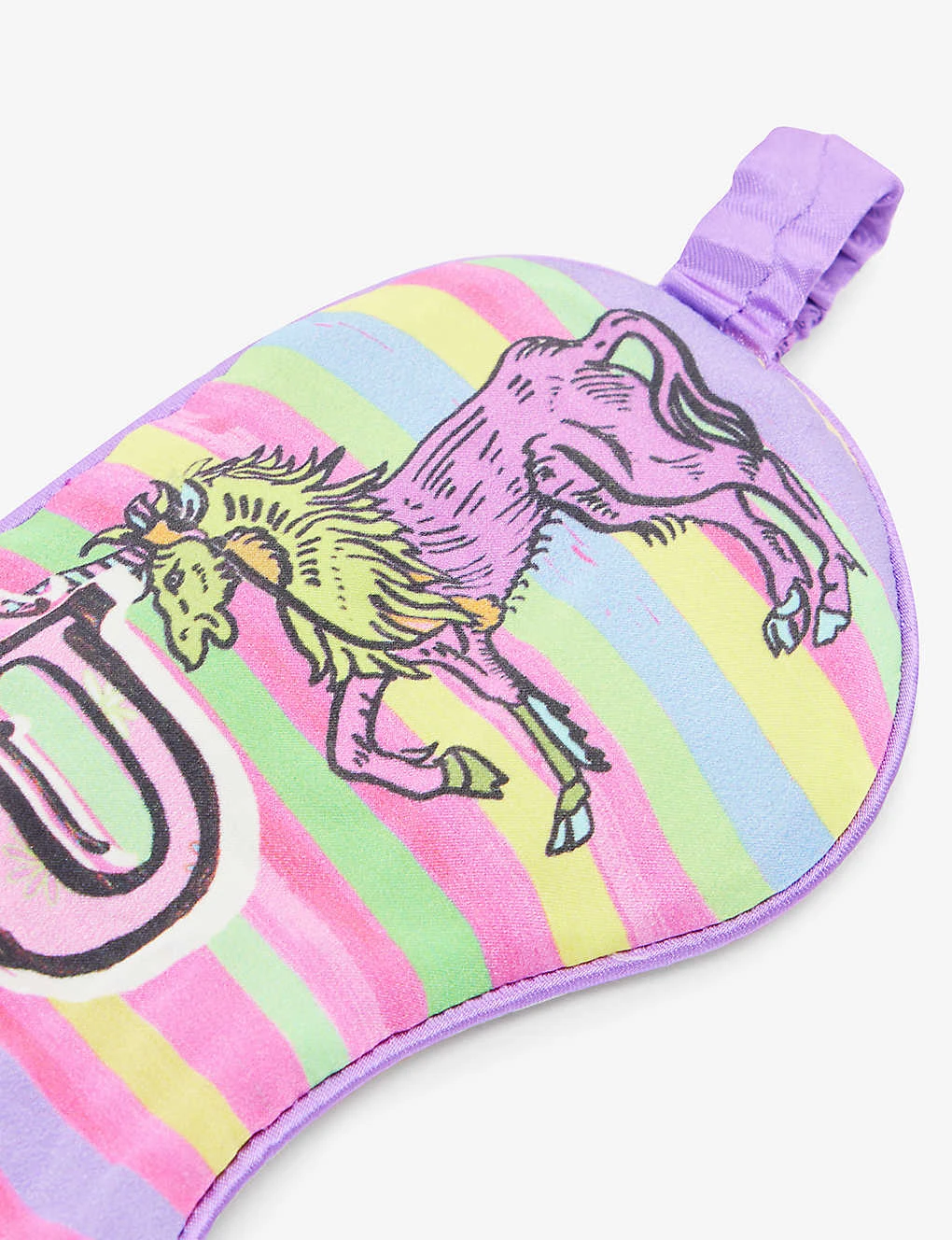 U For Unicorn Printed Silk Sleep Mask 4 U For Unicorn Printed Silk Sleep Mask - Image 2