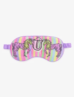 U For Unicorn Printed Silk Sleep Mask