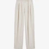 Ted Baker Kllarat Straight-leg Mid-rise Stretch-woven Trousers 1 Ted Baker Kllarat Straight-leg Mid-rise Stretch-woven Trousers -Sweaty Betty Store R04141713 CREAM M