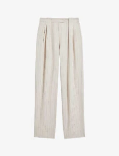 Ted Baker Kllarat Straight-leg Mid-rise Stretch-woven Trousers