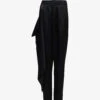 Scarf-embellished Woven Trousers -Sweaty Betty Store R04141913 BLACK M