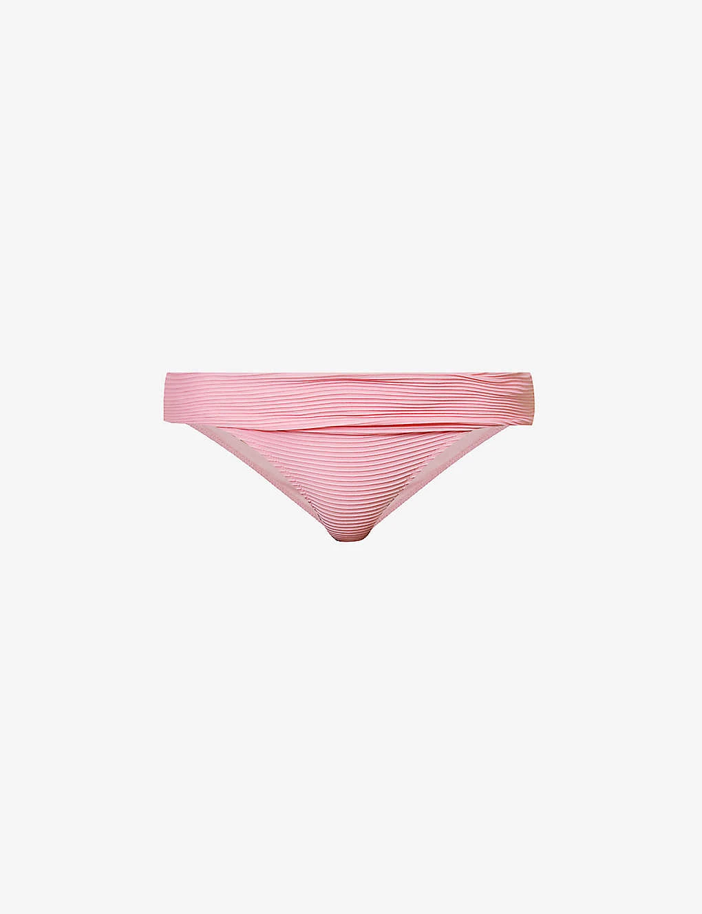 Sicily Fold-over Stretch-recycled Polyamide Bikini Bottom 3 Sicily Fold-over Stretch-recycled Polyamide Bikini Bottom