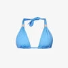 Siena Triangle Recycled Polyamide-blend Bikini Top 1 Siena Triangle Recycled Polyamide-blend Bikini Top -Sweaty Betty Store R04142209 BLUBLU M