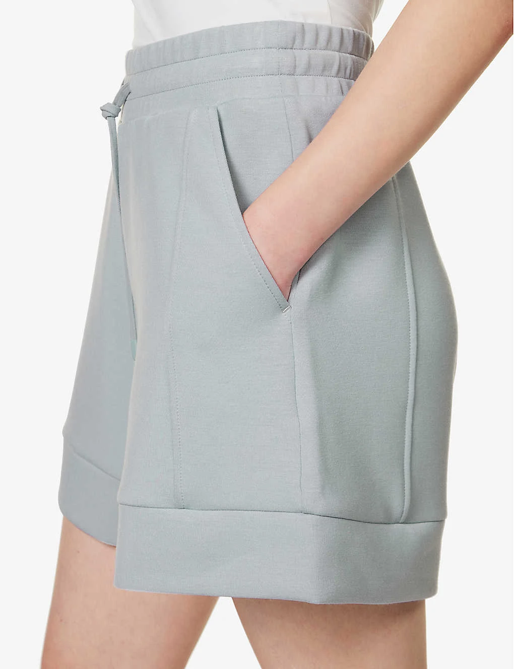 Varley Alder High-rise Regular-fit Stretch-jersey Shorts 7 Varley Alder High-rise Regular-fit Stretch-jersey Shorts - Image 5