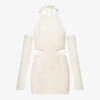 Maelle Cut-out Knitted Mini Dress 2 Maelle Cut-out Knitted Mini Dress -Sweaty Betty Store R04148509 LIGHTNUDE M