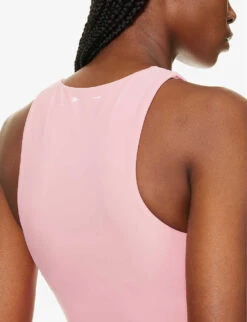 Swing Jacinta Sleeveless Stretch Recycled-polyamide Tank Top 11 Swing Jacinta Sleeveless Stretch Recycled-polyamide Tank Top -Sweaty Betty Store R04148914 PINK ALT04