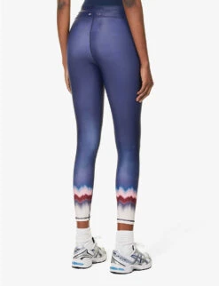 Universe Gradient-print High-rise Stretch Recycled-polyamide Leggings -Sweaty Betty Store R04148915 TIEDYE ALT03