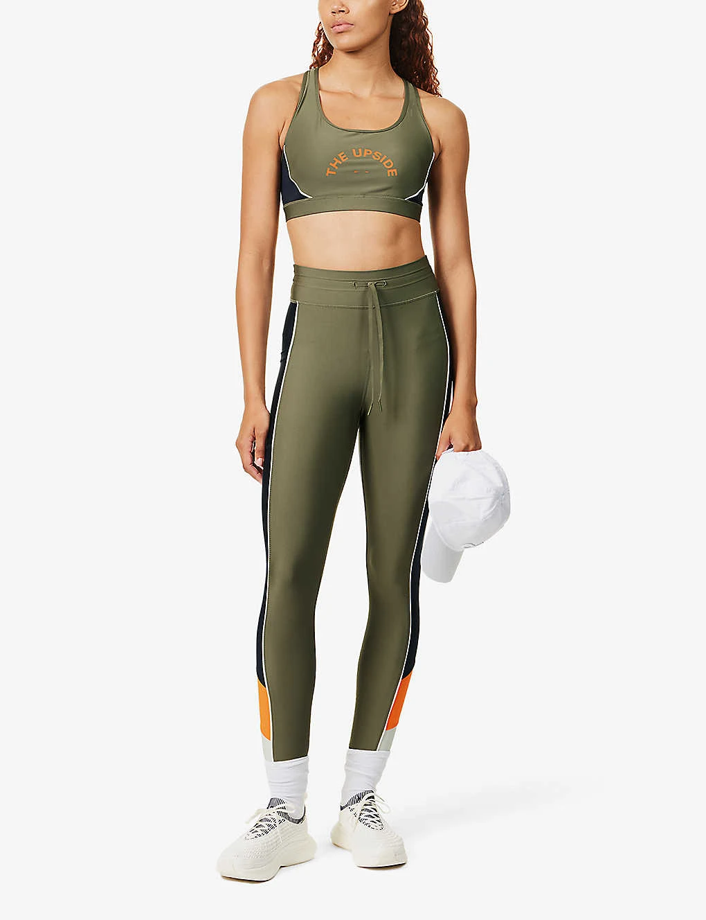 Track Side-stripe Recycled-polyamide-blend Leggings 4 Track Side-stripe Recycled-polyamide-blend Leggings - Image 2