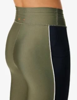 Track Side-stripe Recycled-polyamide-blend Leggings 11 Track Side-stripe Recycled-polyamide-blend Leggings -Sweaty Betty Store R04148928 KHAKI ALT04