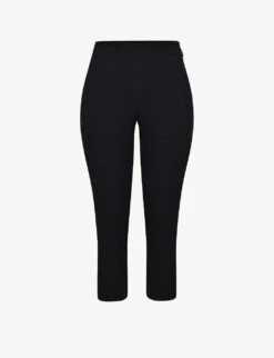 Halima Slim-fit Stretch-woven Capri Trousers
