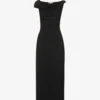 Jamen Cowl-neck Stretch-woven Midi Dress 1 Jamen Cowl-neck Stretch-woven Midi Dress -Sweaty Betty Store R04149608 BLACK M