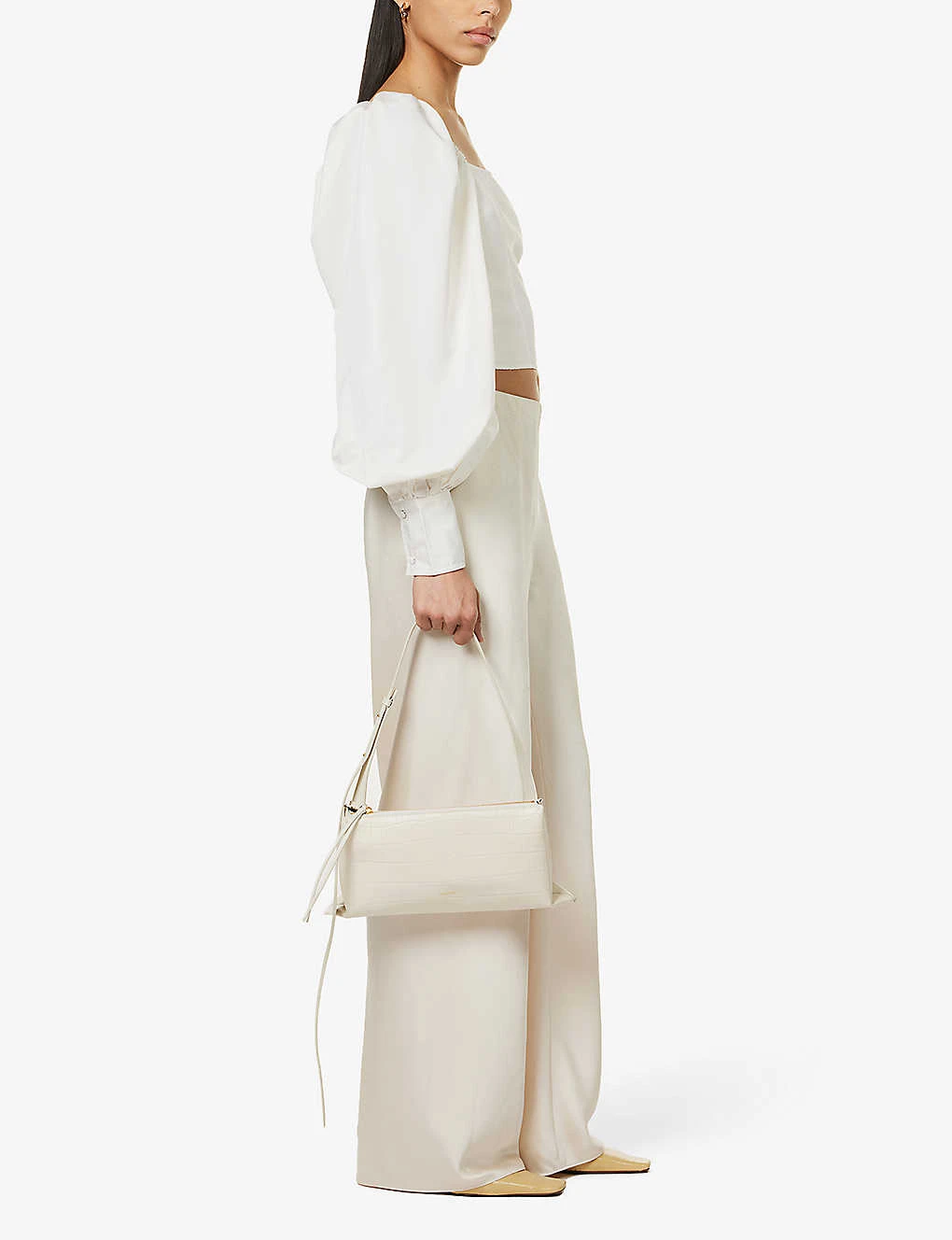 Ruth Balloon-sleeve Square-neck Regular-fit Woven Top 4 Ruth Balloon-sleeve Square-neck Regular-fit Woven Top - Image 2