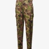 FRAME X Julia Sarr Jamois Camo-print Cotton Trousers -Sweaty Betty Store R04149902 CAMO M