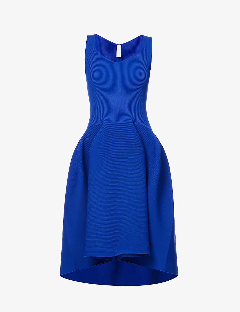 Pottery Flared-hem Recycled-polyester Knitted Midi Dress 3 Pottery Flared-hem Recycled-polyester Knitted Midi Dress