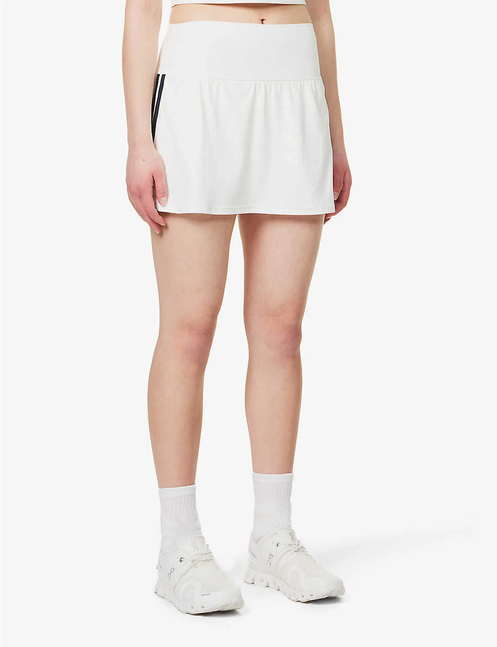 Airweight Contrast-trim Regular-fit High-rise Stretch-jersey Skort 5 Airweight Contrast-trim Regular-fit High-rise Stretch-jersey Skort - Image 3