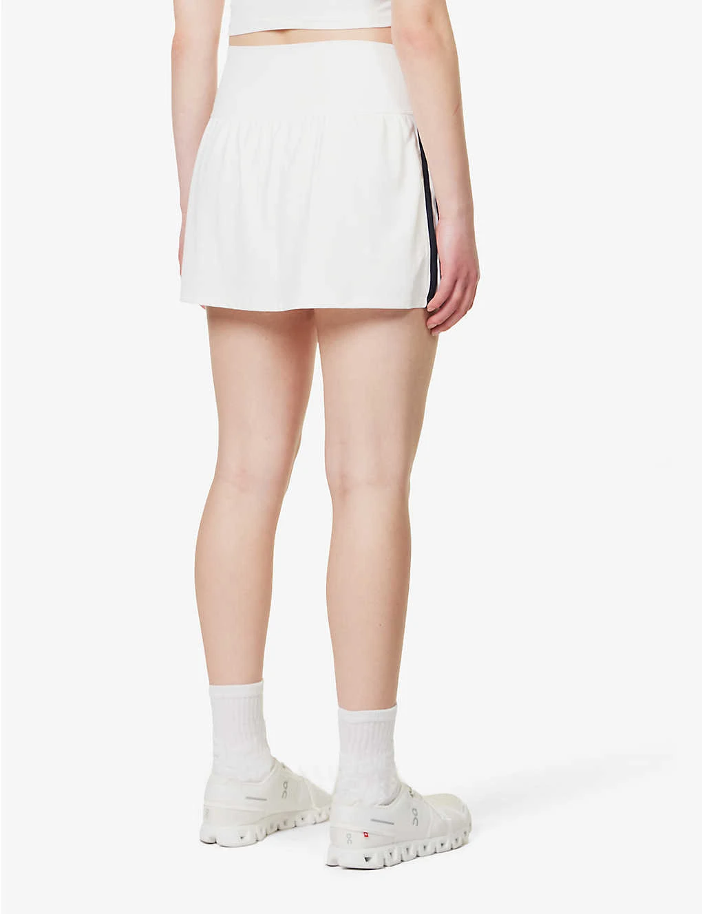 Airweight Contrast-trim Regular-fit High-rise Stretch-jersey Skort 6 Airweight Contrast-trim Regular-fit High-rise Stretch-jersey Skort - Image 4