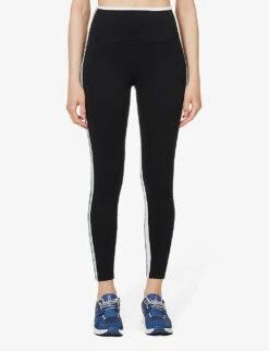 Sam Rigor 7/8 High-rise Stretch-woven Leggings 9 Sam Rigor 7/8 High-rise Stretch-woven Leggings -Sweaty Betty Store R04150052 BLACKTEALBLACKTEAL ALT02