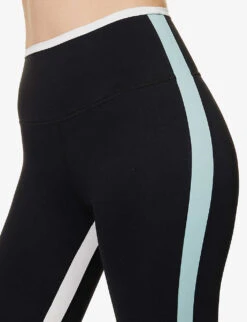Sam Rigor 7/8 High-rise Stretch-woven Leggings 11 Sam Rigor 7/8 High-rise Stretch-woven Leggings -Sweaty Betty Store R04150052 BLACKTEALBLACKTEAL ALT04