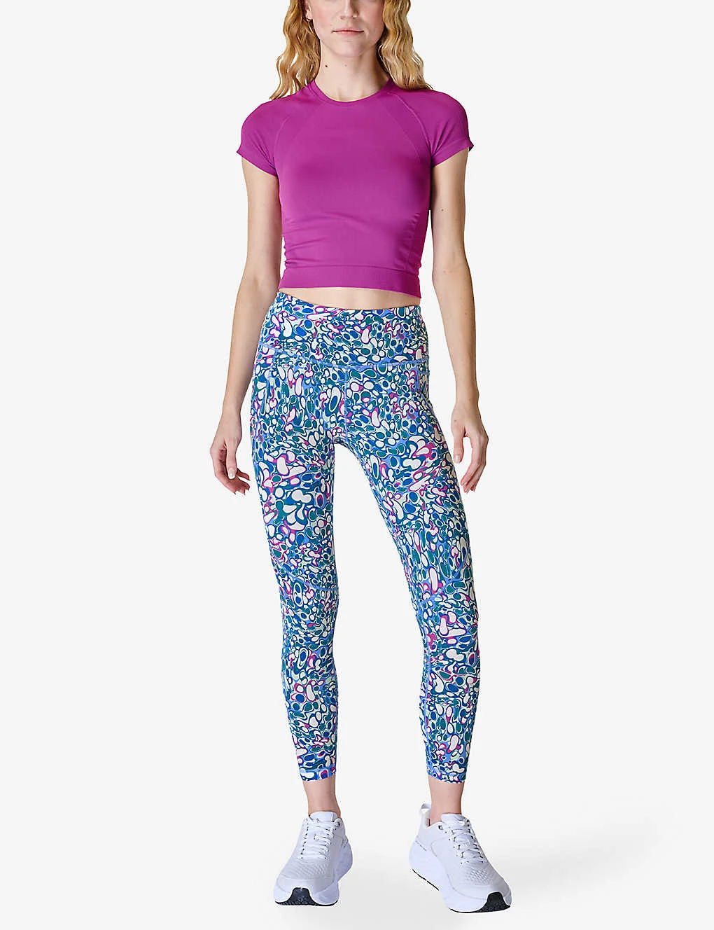 Sweaty Betty Power 7/8 Workout Graphic-print Stretch-jersey Leggings 4 Sweaty Betty Power 7/8 Workout Graphic-print Stretch-jersey Leggings - Image 2