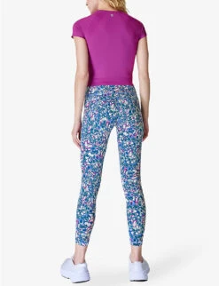 Sweaty Betty Power 7/8 Workout Graphic-print Stretch-jersey Leggings 10 Sweaty Betty Power 7/8 Workout Graphic-print Stretch-jersey Leggings -Sweaty Betty Store R04150347 BLUEMAGMAPRINT ALT03