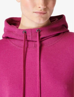 Sweaty Betty Escape Relaxed-fit Stretch Cotton-blend Fleece Hoody 11 Sweaty Betty Escape Relaxed-fit Stretch Cotton-blend Fleece Hoody -Sweaty Betty Store R04150363 PHLOXPINK ALT04