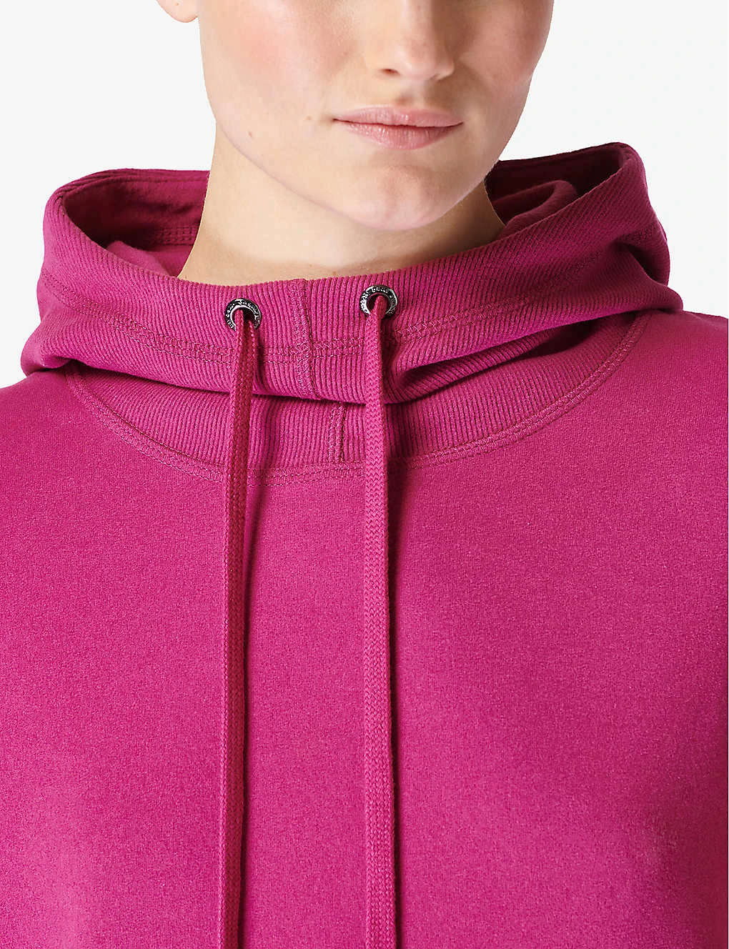Sweaty Betty Escape Relaxed-fit Stretch Cotton-blend Fleece Hoody 7 Sweaty Betty Escape Relaxed-fit Stretch Cotton-blend Fleece Hoody - Image 5