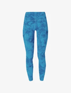 Sweaty Betty Super Soft Spray-print Stretch-nylon Leggings