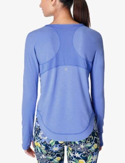 Sweaty Betty Breathe Easy Stretch-polyester Top 10 Sweaty Betty Breathe Easy Stretch-polyester Top -Sweaty Betty Store R04150431 CORNFLOWERBLUE ALT03