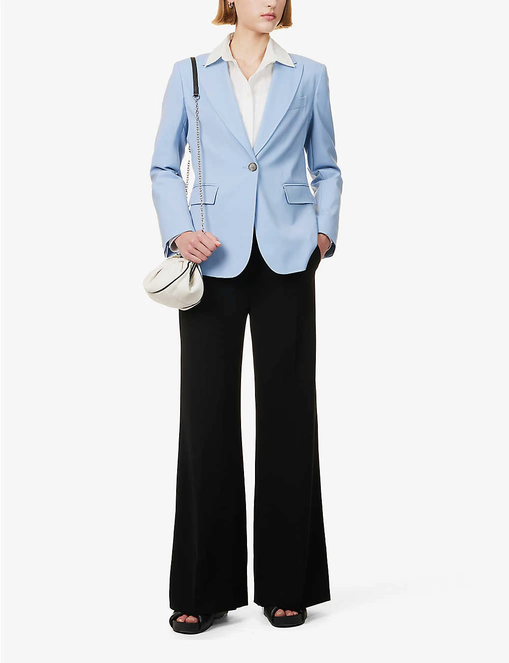 Weekend Max Mara Ovada High-rise Wide-leg Regular-fit Woven Trousers 4 Weekend Max Mara Ovada High-rise Wide-leg Regular-fit Woven Trousers - Image 2