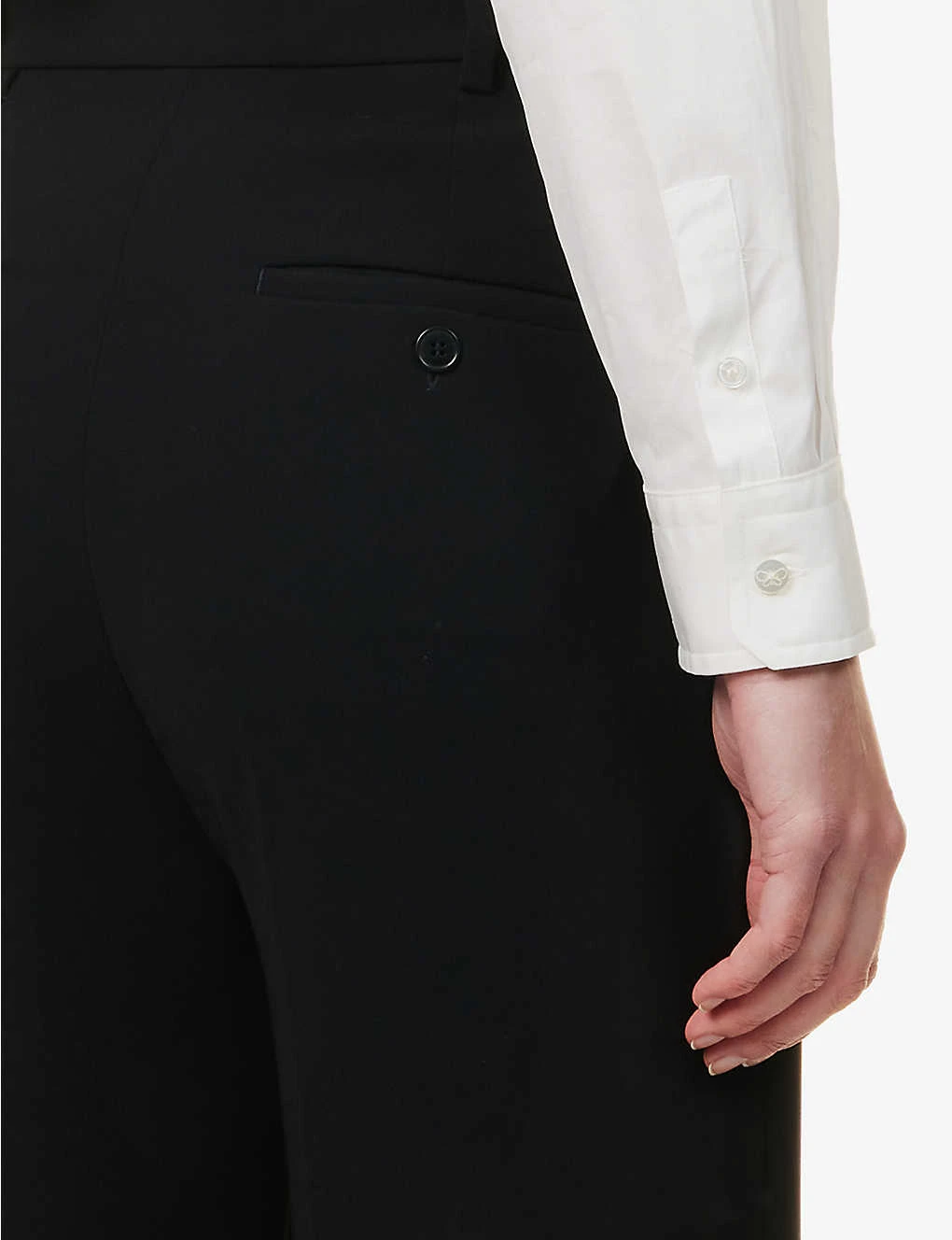 Weekend Max Mara Ovada High-rise Wide-leg Regular-fit Woven Trousers 7 Weekend Max Mara Ovada High-rise Wide-leg Regular-fit Woven Trousers - Image 5