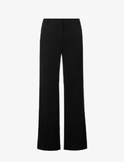 Weekend Max Mara Ovada High-rise Wide-leg Regular-fit Woven Trousers
