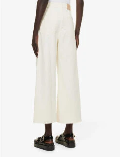 Weekend Max Mara Egizio Flared High-rise Stretch-denim Jeans 11 Weekend Max Mara Egizio Flared High-rise Stretch-denim Jeans -Sweaty Betty Store R04151187 IVORY ALT03