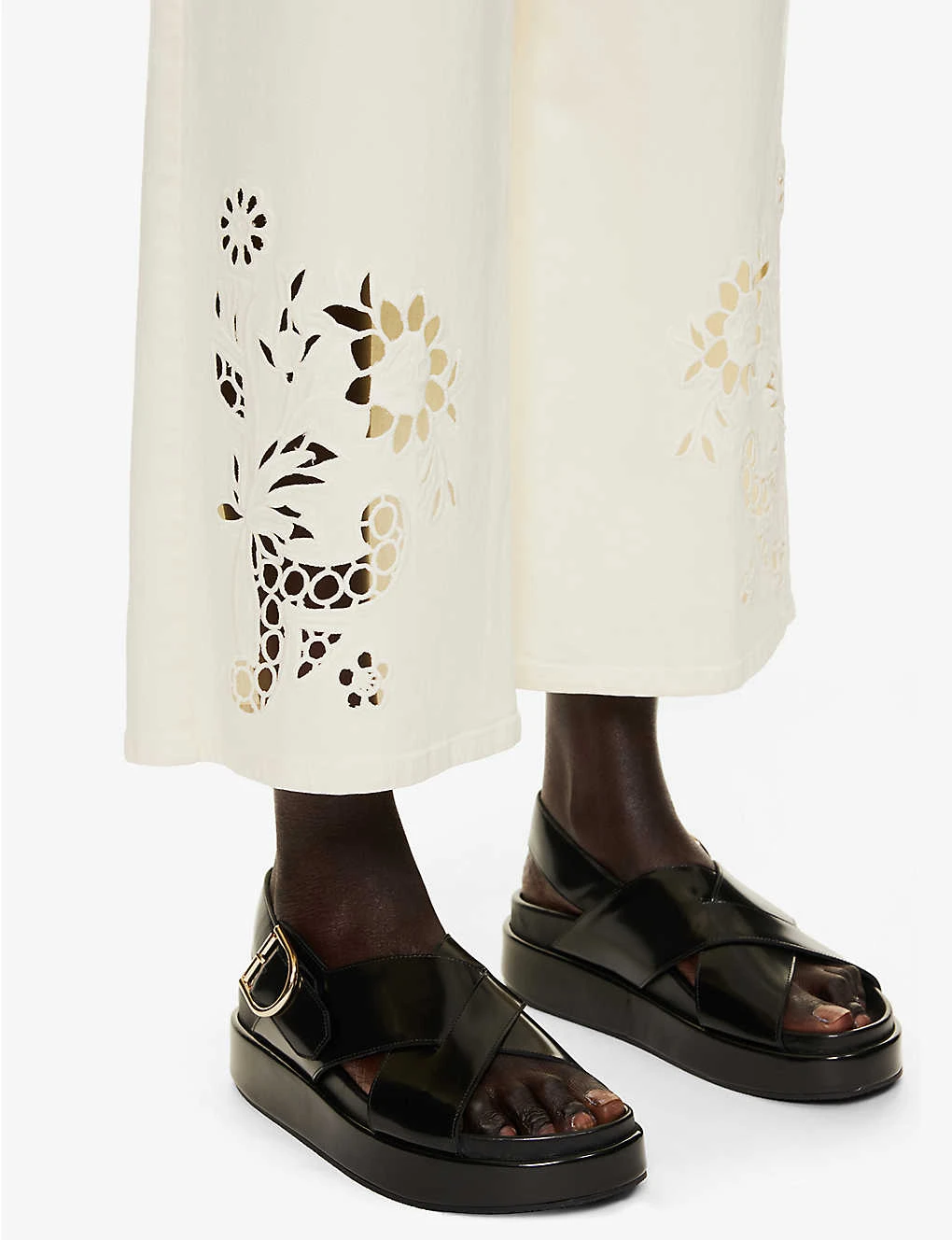 Weekend Max Mara Egizio Flared High-rise Stretch-denim Jeans 7 Weekend Max Mara Egizio Flared High-rise Stretch-denim Jeans - Image 5