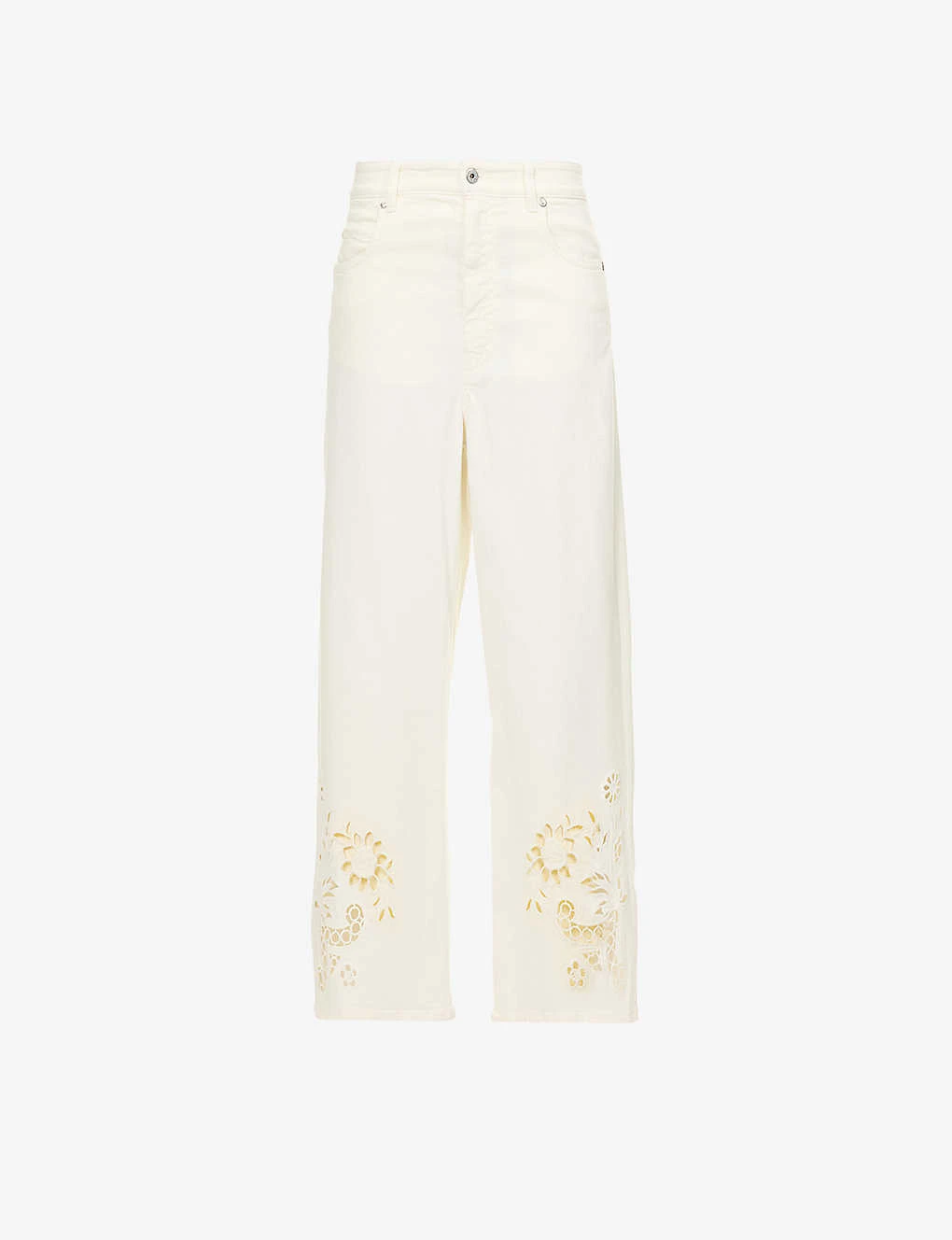 Weekend Max Mara Egizio Flared High-rise Stretch-denim Jeans 3 Weekend Max Mara Egizio Flared High-rise Stretch-denim Jeans