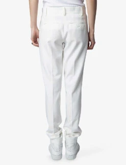 Zadig & Voltaire Prune Crystal-embellished Tapered-leg Mid-rise Stretch-woven Trousers 10 Zadig & Voltaire Prune Crystal-embellished Tapered-leg Mid-rise Stretch-woven Trousers -Sweaty Betty Store R04152002 JUDO ALT03