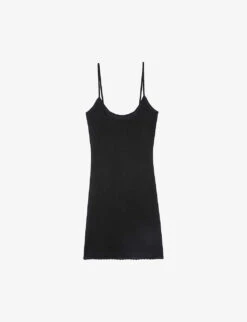 Zadig & Voltaire Mempha Scalloped-hem Cotton Mini Dress