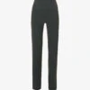 Yoga Flared-leg High-rise Stretch-woven Leggings 2 Yoga Flared-leg High-rise Stretch-woven Leggings -Sweaty Betty Store R04153491 CHARCOAL M