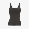 Ultimate Longline Scoop-neck Stretch-woven Top 1 Ultimate Longline Scoop-neck Stretch-woven Top -Sweaty Betty Store R04153495 CHARCOAL M