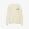Brand-print Oversized-fit Cotton-jersey Sweatshirt 1 Brand-print Oversized-fit Cotton-jersey Sweatshirt -Sweaty Betty Store R04153504 CREAM M