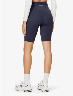 Ultimate Fitted High-rise Stretch-woven Shorts 10 Ultimate Fitted High-rise Stretch-woven Shorts -Sweaty Betty Store R04153529 MIDNIGHTBLUE ALT03