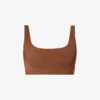 Scoop-neck Bikini Top 1 Scoop-neck Bikini Top -Sweaty Betty Store R04153633 CHOCOLATEBROWN M