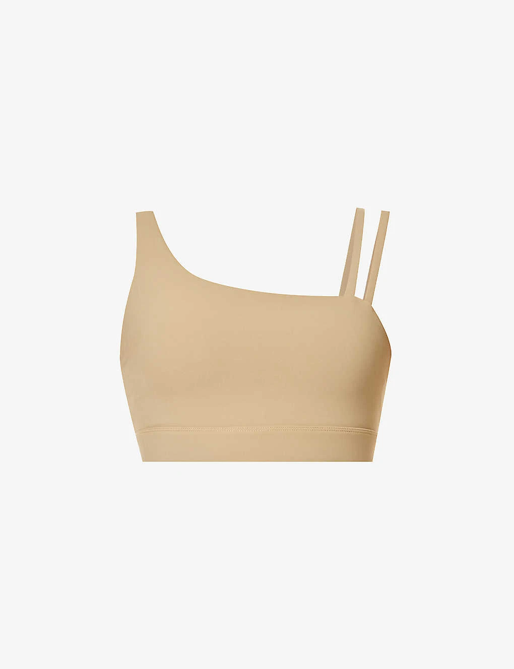 Ultimate Asymmetric Double-strap Stretch-woven Bra 3 Ultimate Asymmetric Double-strap Stretch-woven Bra