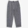 Ikks Checked Wide-leg Stretch-woven Trousers
