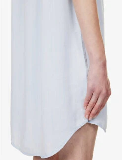 RAILS Kat Flutter-sleeve Woven Mini Dress -Sweaty Betty Store R04158664 LIGHTVINTAGE ALT04