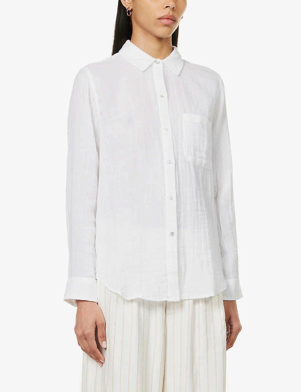 RAILS Ellis Patch-pocket Relaxed-fit Organic Cotton Shirt 5 RAILS Ellis Patch-pocket Relaxed-fit Organic Cotton Shirt - Image 3